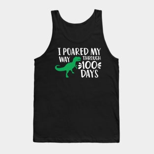 Boy 100 Days of School Tank Top